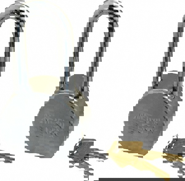 Padlock: Steel, Keyed Different, 2-1/2